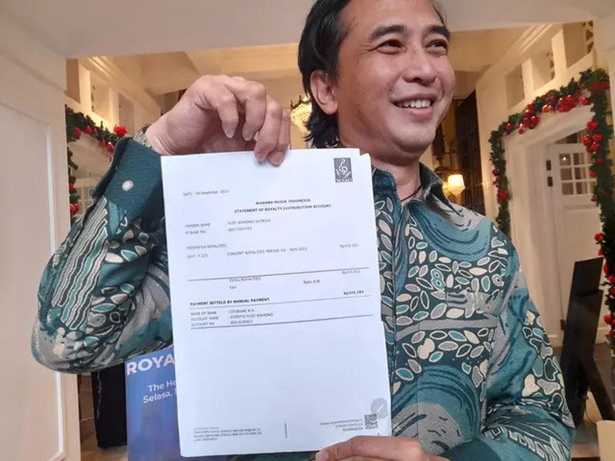 Heboh Royalti Rp 125 Ribu yang Dikeluhkan Piyu Padi Reborn, Ini Penjelasan Lengkap dari LMKN