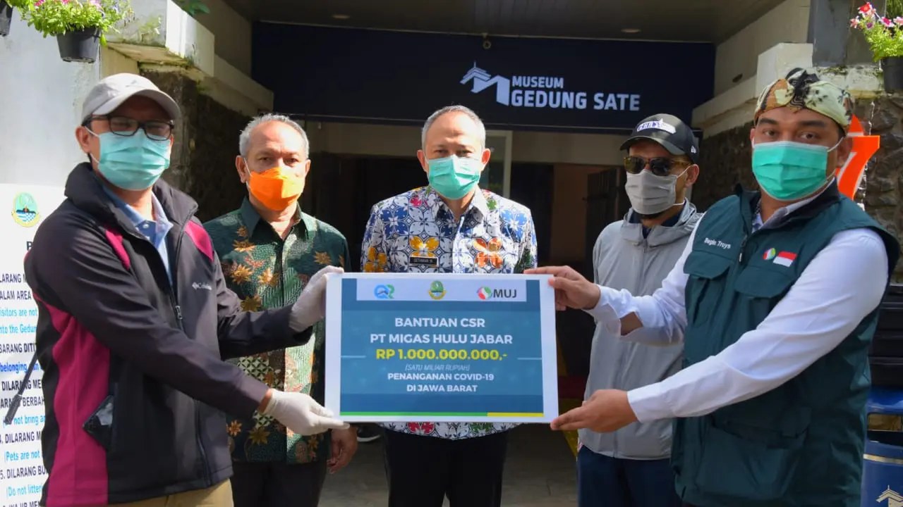 Jabar Quick Response Terima Bantuan Rp 1 Miliar untuk Penanganan COVID-19