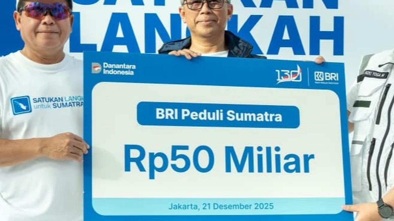 Bantuan BRI untuk bencana Sumatra