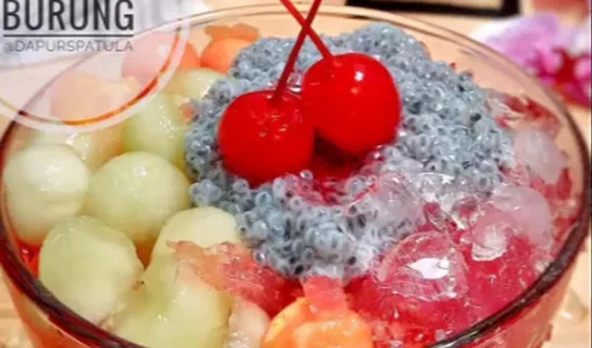 3. Resep Minuman Simple: Es Sarang Burung