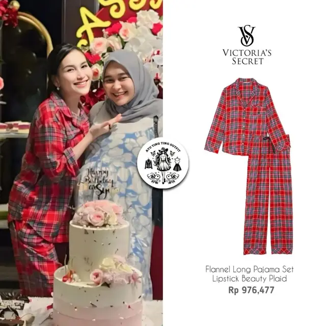 6 Taksiran Harga Piyama Ayu Ting Ting, Penampilan Tetap Stylish Meski di Rumah