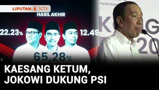 VIDEO: Kaesang Pangarep Terpilih Jadi Ketua Umum PSI 2025-2030