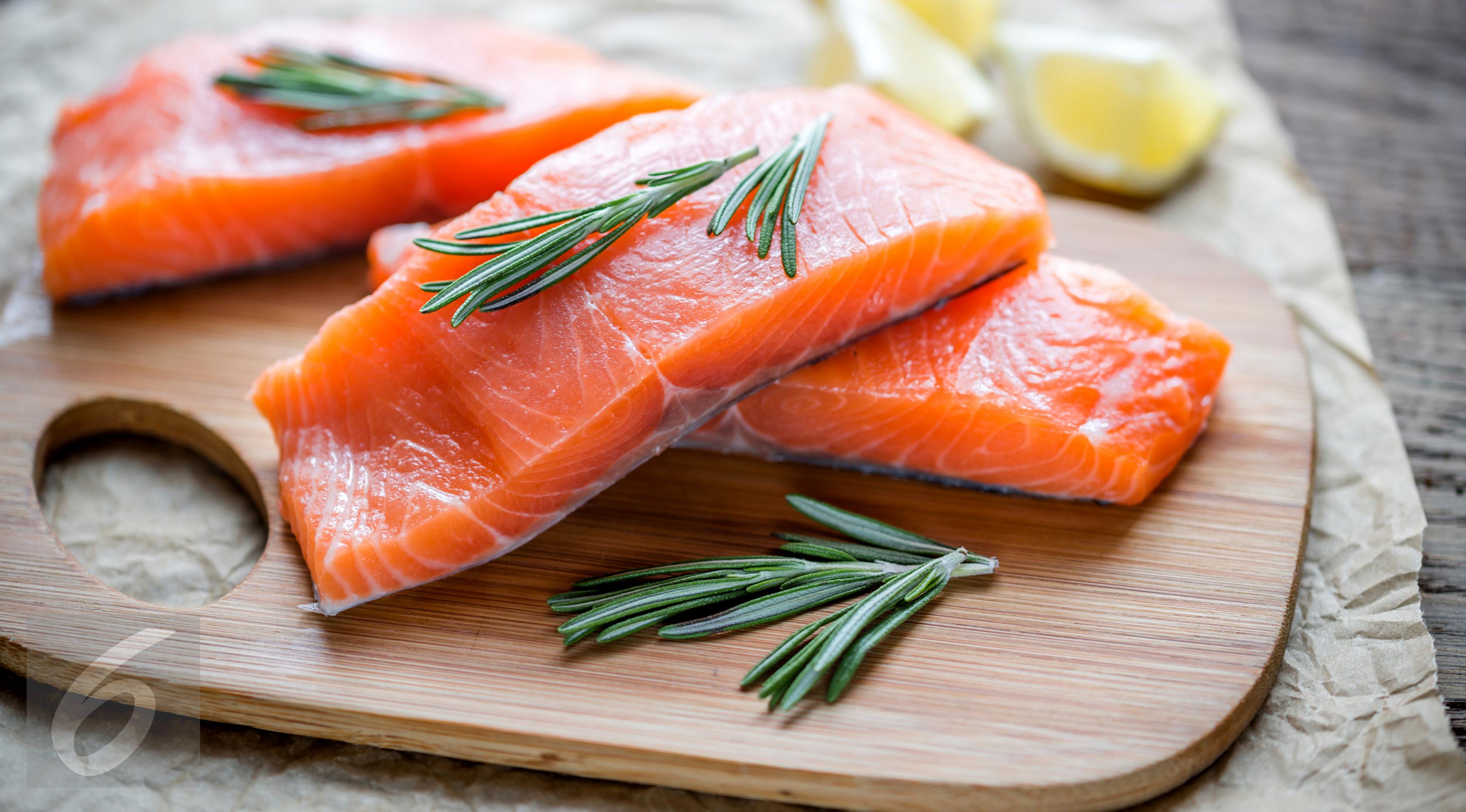 Ilustrasi Foto Ikan Salmon (iStockphoto)