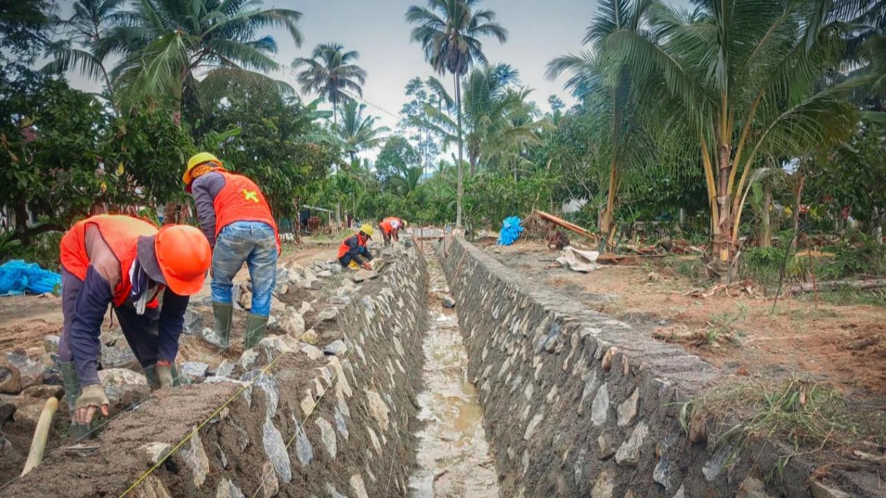 Perkuat Swasembada Pangan, Brantas Abipraya Garap Rehabilitasi Irigasi Lampung