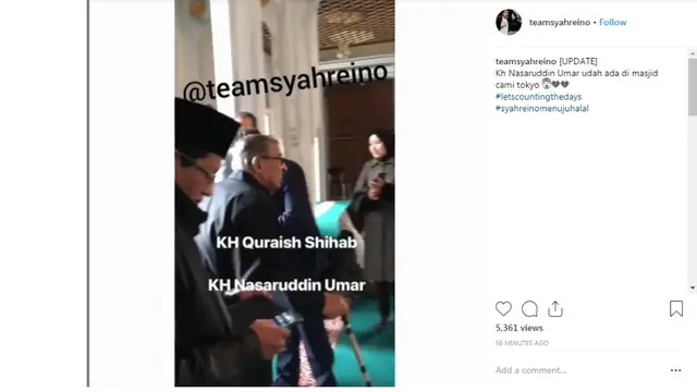 Syahrini (Foto: Instagram/@teamsyahreino)