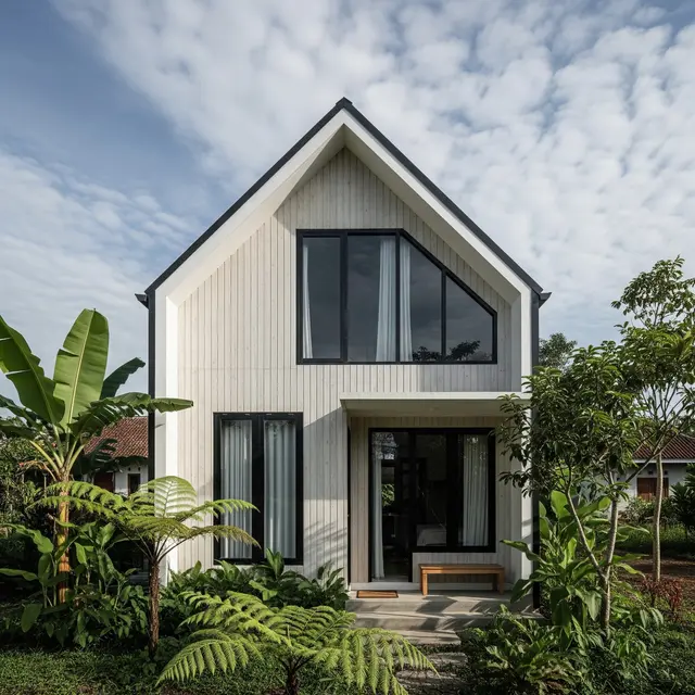 Ide Desain Rumah Desa Gaya Skandinavia yang Sederhana, Adem, dan Ramah di Kantong