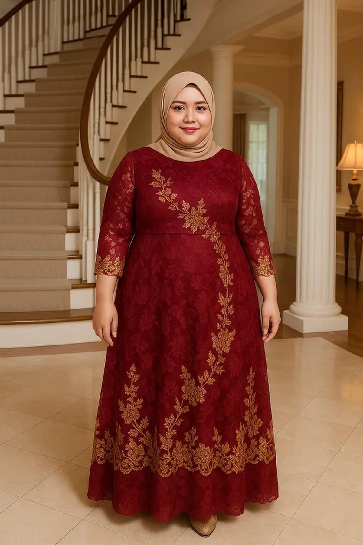 5 Tips dan Contoh Model Dress Brokat untuk Orang Plus Size dan Tidak Terlalu Tinggi