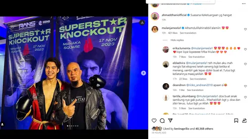 Posting Foto Maia Estianty Saat Dukung El Rumi, Ahmad Dhani: Kekeluargaan  yang Hangat - ShowBiz Liputan6.com