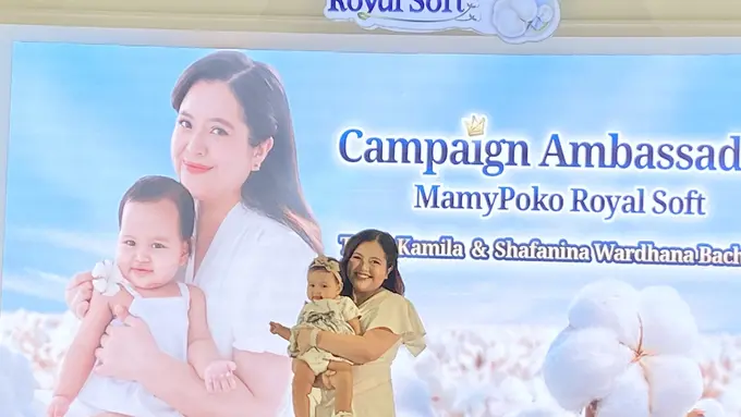Tasya Kamila cegah ruam dan iritasi pada bayinya dengan MamyPoko Royal Soft Kapas Organik