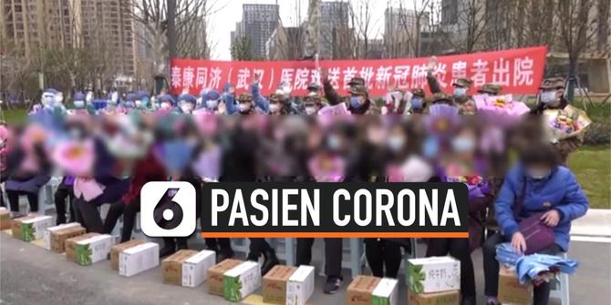 VIDEO: Sukacita Eks Pasien Corona saat Keluar dari Rumah Sakit