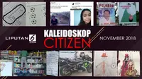 Banner Kaleidoskop Citizen November 2018. (Liputan6.com/Triyasni)