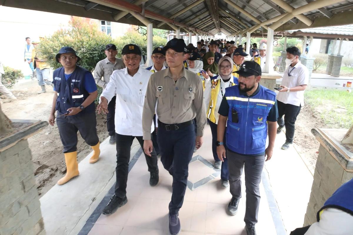 AHY Tinjau Pemulihan Hunian Pendidikan dan Layanan Kesehatan di Aceh Tamiang