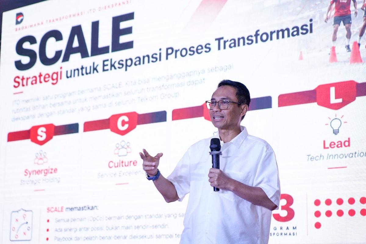 Telkom Hadirkan SCALE untuk Perkuat Integrasi AI, Cloud, dan Keamanan Siber