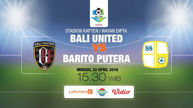 Prediksi Bali United Vs Barito Putera