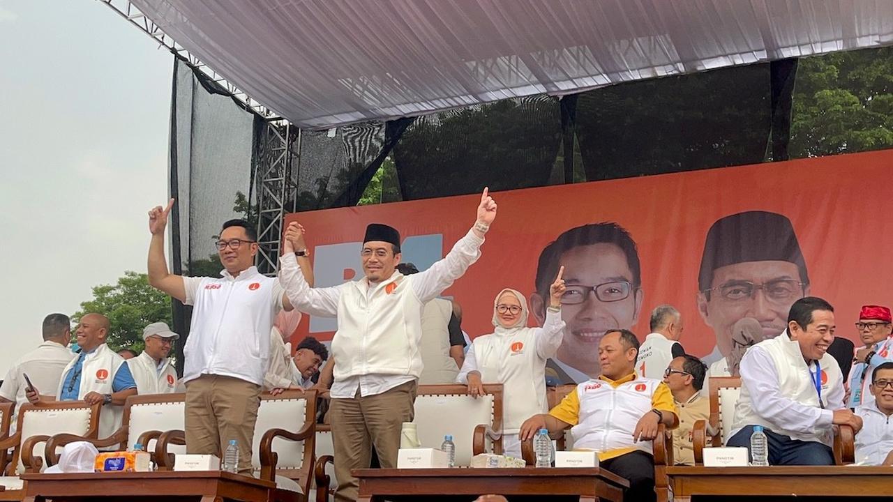Ridwan Kamil di Kampanye Akbar: Kami Pemimpin Pancasila, Semua Agama akan Dilindungi