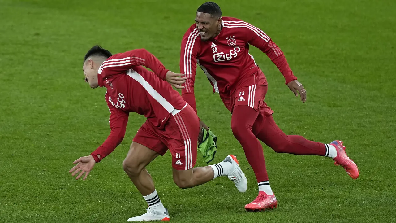 Latihan Dortmund Vs Ajax di Liga Champions