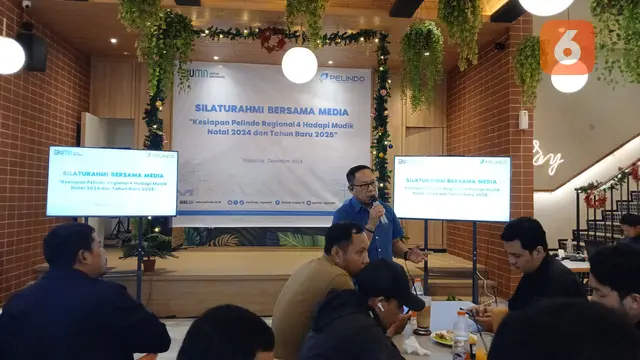 Silaturahmi Pelindo Regional 4 bersama awak media (Liputan6.com/Fauzan)