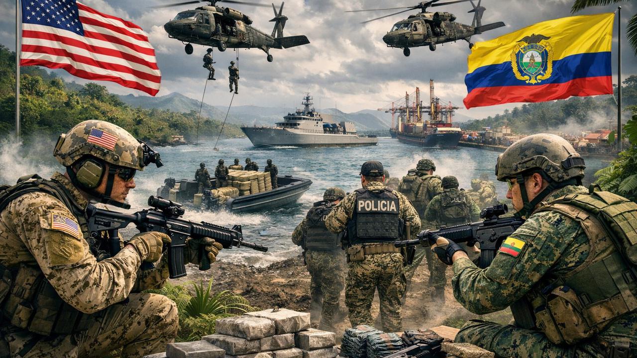 AS Luncurkan Operasi Militer di Ekuador untuk Memerangi Narkoba