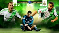 Wolfsburg 0-2 Real Madrid (Liputan6.com/Abdillah)