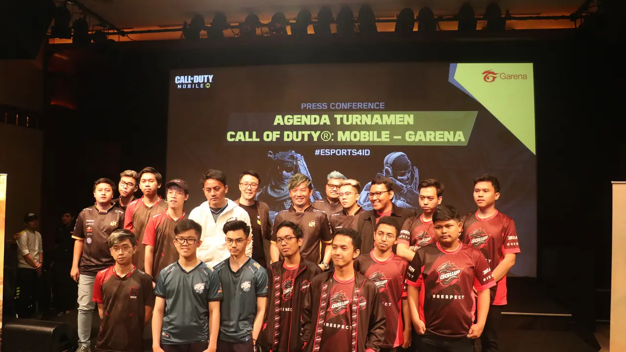 Konferensi Pers Turnamen Call of Duty Mobile