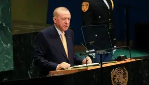 Pidato Erdogan di Sidang PBB Bikin Israel Walk Out, Palestina Tepuk Tangan