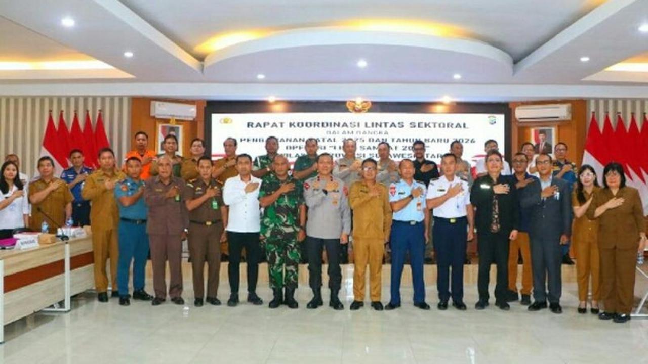 Wakapolda Sulut Tekankan Jaminan Keamanan Natal Tahun Baru 2026, Aparatur Diminta Optimal