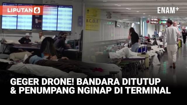 Bandara Munich di Jerman sempat ditutup setelah penampakan drone pada Kamis malam (2/10). Sebanyak 17 penerbangan dibatalkan, 15 penerbangan dialihkan, dan hampir 3.000 penumpang terdampak.