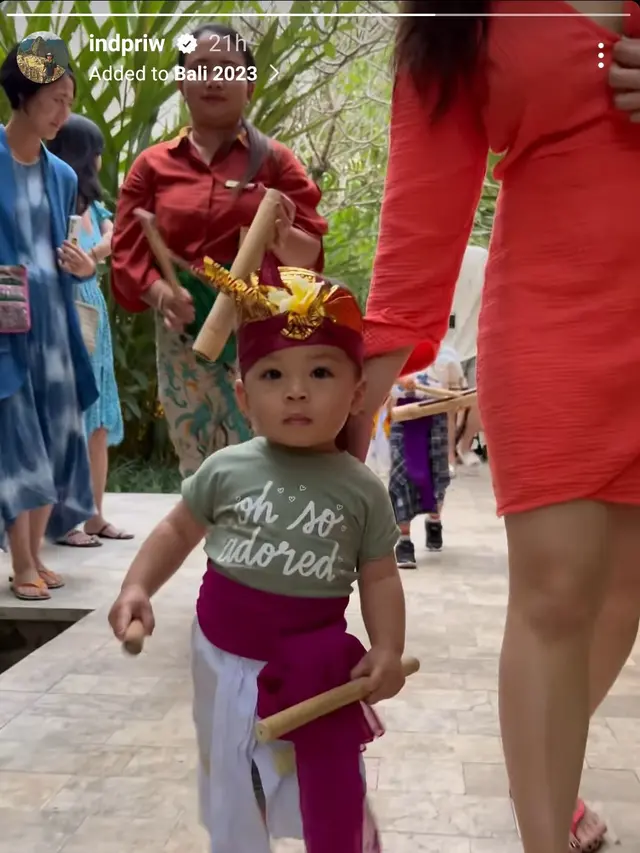 Issa atau baby Izz putra Nikita Willy dan Indra Priawan. (Foto: Instagram/indpriw)