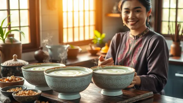 cara memasak bubur kacang hijau