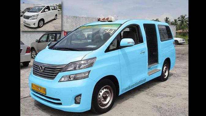 Begini Jika Toyota Vellfire Disulap Jadi Angkot  Otomotif 