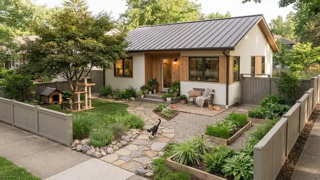 Desain Pekarangan Rumah yang Aman untuk Kucing