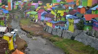 Kampung Warna - Warni Kota Malang, Jawa Timur (Zainul Arifin/Liputan6.com)