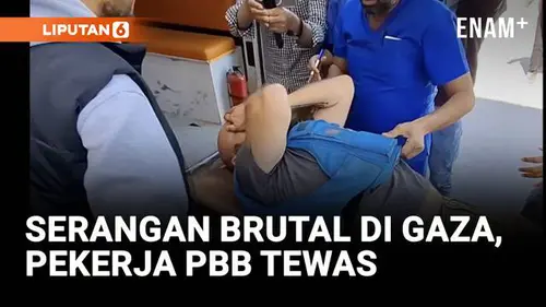 VIDEO: Serangan di Gaza, Pekerja Asing PBB Tewas dan 5 Lainnya Luka Parah