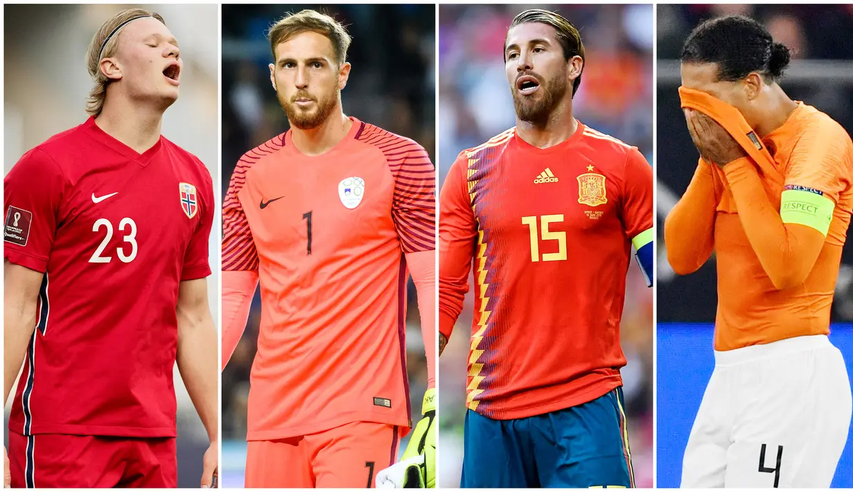 Ada banyak pemain berlabel bintang yang tidak akan kita saksikan penampilannya di Euro 2020. Mereka harus absen membela negaranya dari perhelatan akbar benua biru itu karena berbagai macam alasan. Berikut daftar pemain yang gagal tampil di Piala Eropa kali ini.