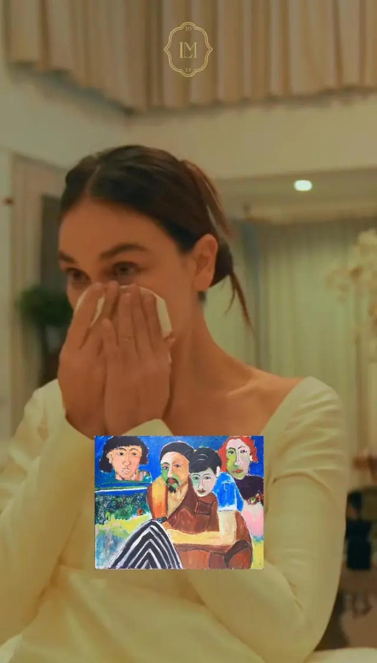 Cerita di Balik Dress Lukisan Luna Maya yang Bikin Haru, Bawa Kenangan Sang Ayah di Hari Bahagianya