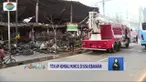 Pada Kamis (7/3) pagi empat titik api kembali muncul di sisa kebakaran Pasar Blok A, Fatmawati, Jakarta Selatan.