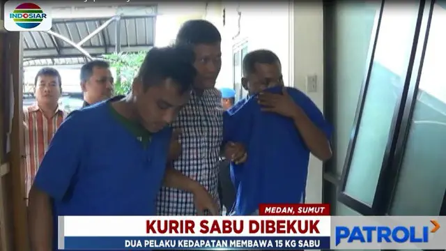 Keduanya berperan sebagai kurir dari Kota Tanjung Balai untuk diedarkan ke sejumlah kota di Sumatra Utara.