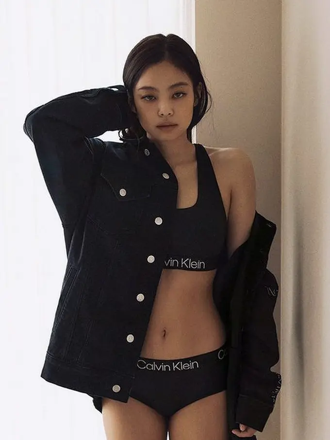 Jennie Blackpink Hingga Justin Bieber didapuk menjadi model pakaian dalam Calvin Klein