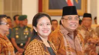 Pelantikan Menteri Kabinet Kerja Jokowi-JK (Liputan6.com/Herman Zakharia)