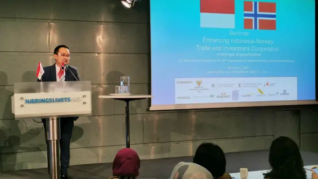 Kunjungan Wakil Menteri Perdagangan Jerry Sambuaga ke Norwegia bertujuan untuk menghadiri peringatan 70 tahun hubungan diplomatik Indonesia-Norwegia. (Dok Kemendag)