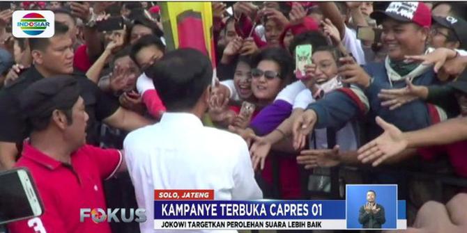 Kampanye di Padalarang, Jokowi Berharap Perolehan Suara Lebih Baik dari 2014