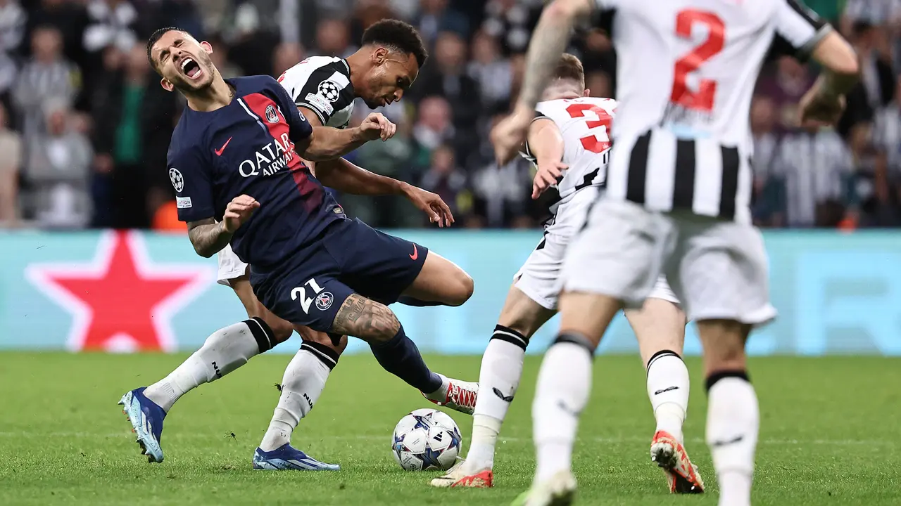 Liga Champions Newcastle vs PSG