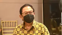 epidemiolog dari Fakultas Kesehatan Masyarakat Universitas Indonesia (FKM UI) Pandu Riono dalam acara Kementerian Kesehatan (Kemenkes) dan USAID di Jakarta, Selasa (22/11/2022). (Foto: Liputan6.com/Ade Nasihudin)n
