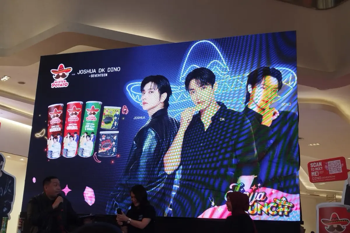 Member SEVENTEEN Hadir dalam Kolaborasi Bersama Snack
