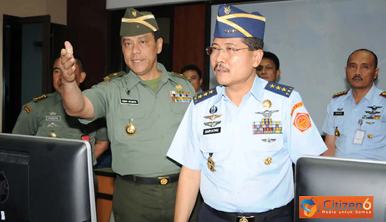 Citizen6, Jakarta: Latihan Hanudnas tersebut bertujuan untuk menguji rencana operasi untuk mengukur kesiapsiagaan operasional Kohanudnas dalam suatu pertahanan udara. (Pengirim: Badarudin Bakri).