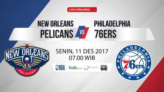 New Orleans Pelicans Vs Philadelphia 76ers