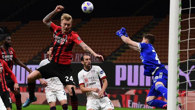 Liga Italia AC Milan vs Cagliari