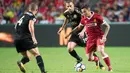 Barcelona sempat dikabarkan menyerah dalam perburan Philippe Coutinho. Namun kini, El Barca justru bersiap mengajukan tawaran keempat demi meminang Coutinho dari Liverpool. (AFP/Dale De La Rey)