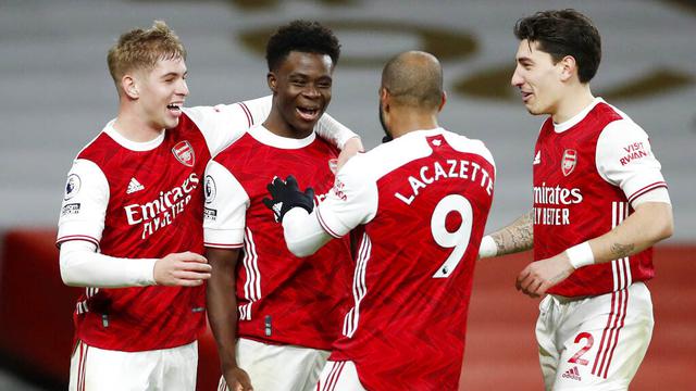 FOTO: Wajah Semringah Skuat Arsenal Usai Kembali Meraih Kemenangan di Liga Inggris