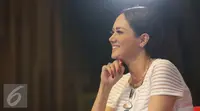 Mulan Jameela saat menjadi bintang tamu di talkshow Liputan6.com, Dear Haters, Jakarta, beberapa waktu lalu. (Liputan6.com/Herman Zakharia)
